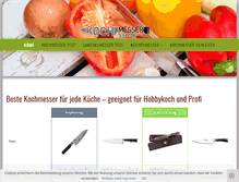 Tablet Screenshot of kochmesser-shop.org